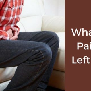 Left testicle pain