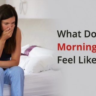 What does morning sickness feel like