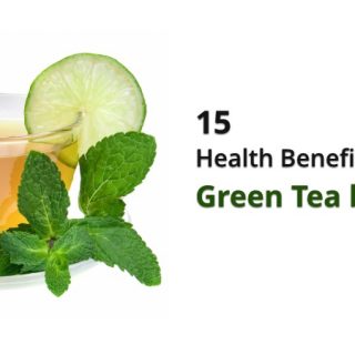 Green tea before bed