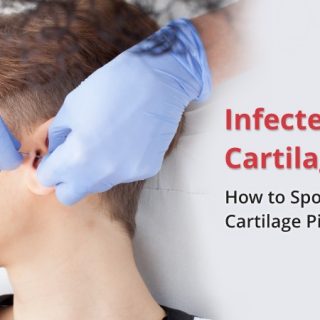 infected ear piercing