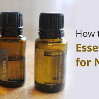 Essential oils for nausea