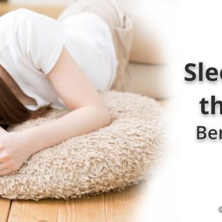 Sleeping on the floor