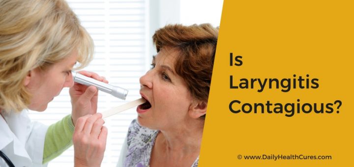 Is Laryngitis Contagious