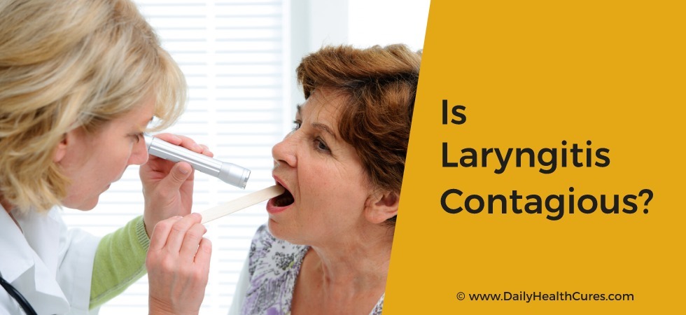 Is Laryngitis Contagious
