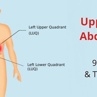 Pain in upper left abdomen