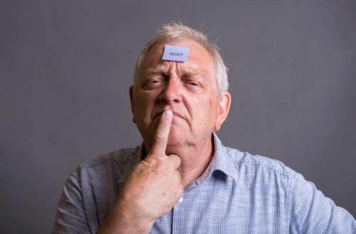 What causes slurred speech in elderly