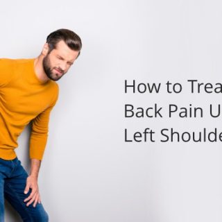 Back pain under left shoulder blade