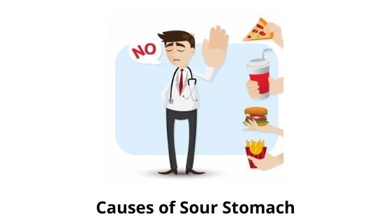 causes of sour stomach